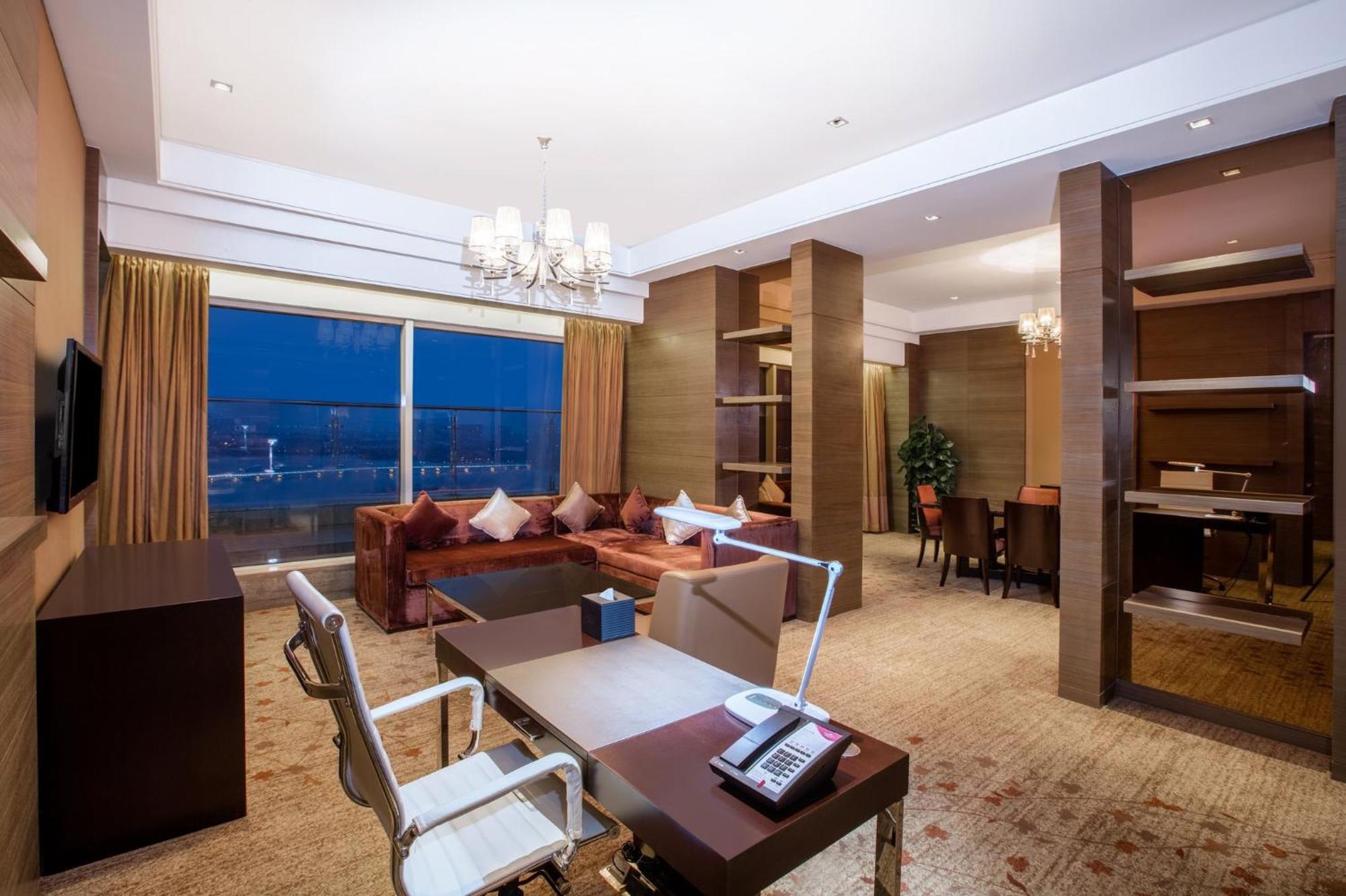 Crowne Plaza Nanjing Jiangning By Ihg Otel Dış mekan fotoğraf