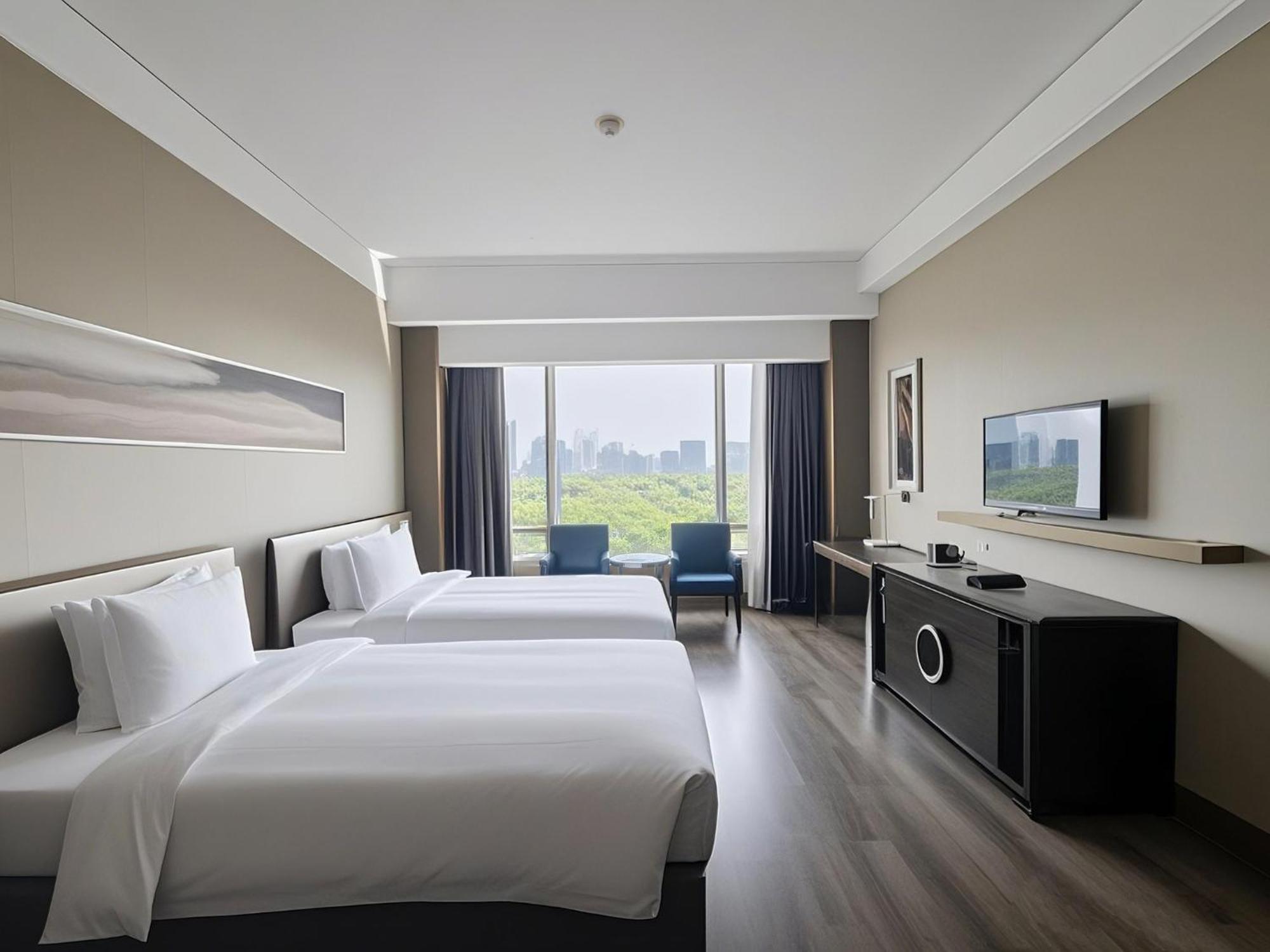 Crowne Plaza Nanjing Jiangning By Ihg Otel Dış mekan fotoğraf