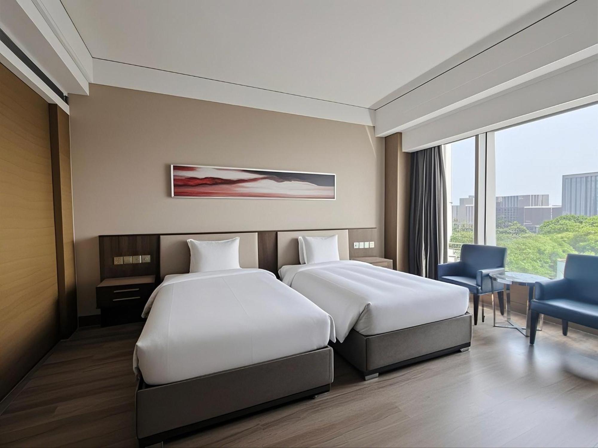 Crowne Plaza Nanjing Jiangning By Ihg Otel Dış mekan fotoğraf